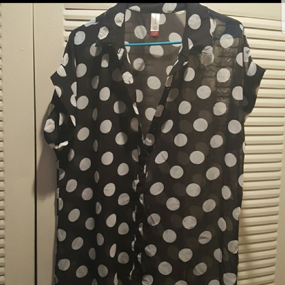 Polka Dot Blouse